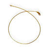 GOLD DEAL | 18ct (18K) Y/W Gold Two Tone Fine Cord Chain Length 36cm