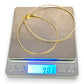 GOLD DEAL | 18ct (18K) Y/W Gold Two Tone Fine Cord Chain Length 36cm