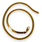 GOLD DEAL | 9ct Gold Snake Herringbone Chain Length 41cm