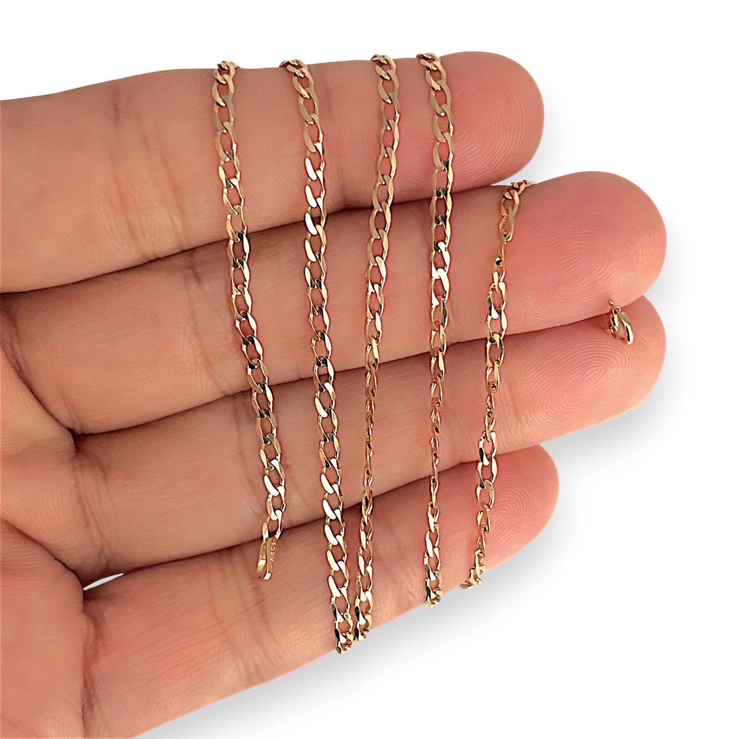 GOLD DEAL | 9ct (9K) Gold Opulent Oval Link 70cm Chain Refurbished