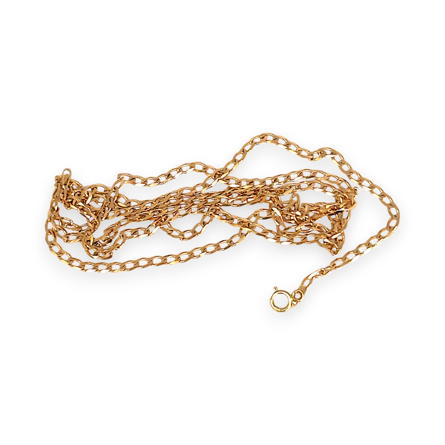 GOLD DEAL | 9ct (9K) Gold Opulent Oval Link 70cm Chain Refurbished