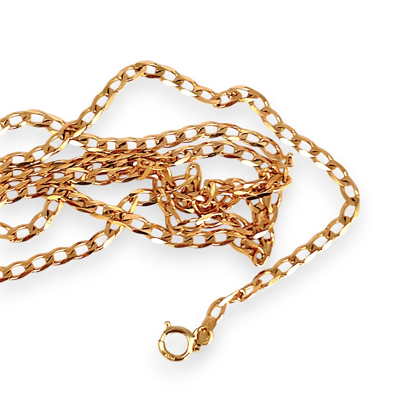 GOLD DEAL | 9ct (9K) Gold Opulent Oval Link 70cm Chain Refurbished