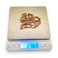 GOLD DEAL | 9ct (9K) Gold Commanding Crossover Link 55cm Chain