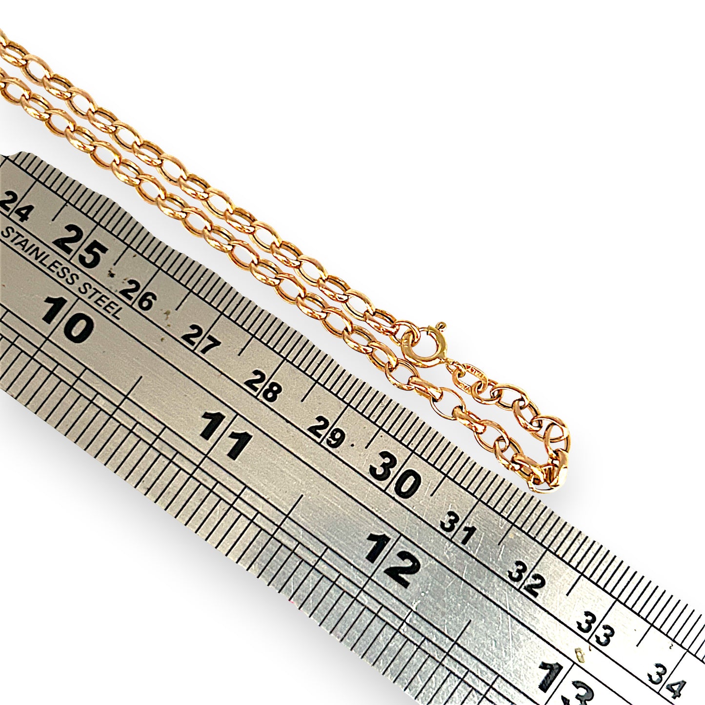 GOLD DEAL | 9K (9ct) Gold Minimalist Belcher 63cm Chain