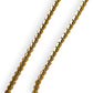GOLD DEAL | FLASH SALE 9ct (9K) Gold Silken Snake 47cm Chain NZ