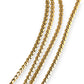 GOLD DEAL | FLASH SALE 9ct (9K) Gold Silken Snake 47cm Chain NZ