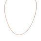 GOLD DEAL | 9ct (9K) Gold Slimline 1 - 1 Figaro 43cm Chain