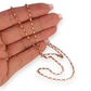GOLD DEAL | 9ct (9K) Gold Elegance Belcher Chain 49cm Refurbished