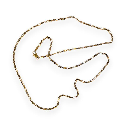 GOLD DEAL | FLASH SALE 9ct (9K) Gold Peerless Paprclip Belcher 51cm Chain