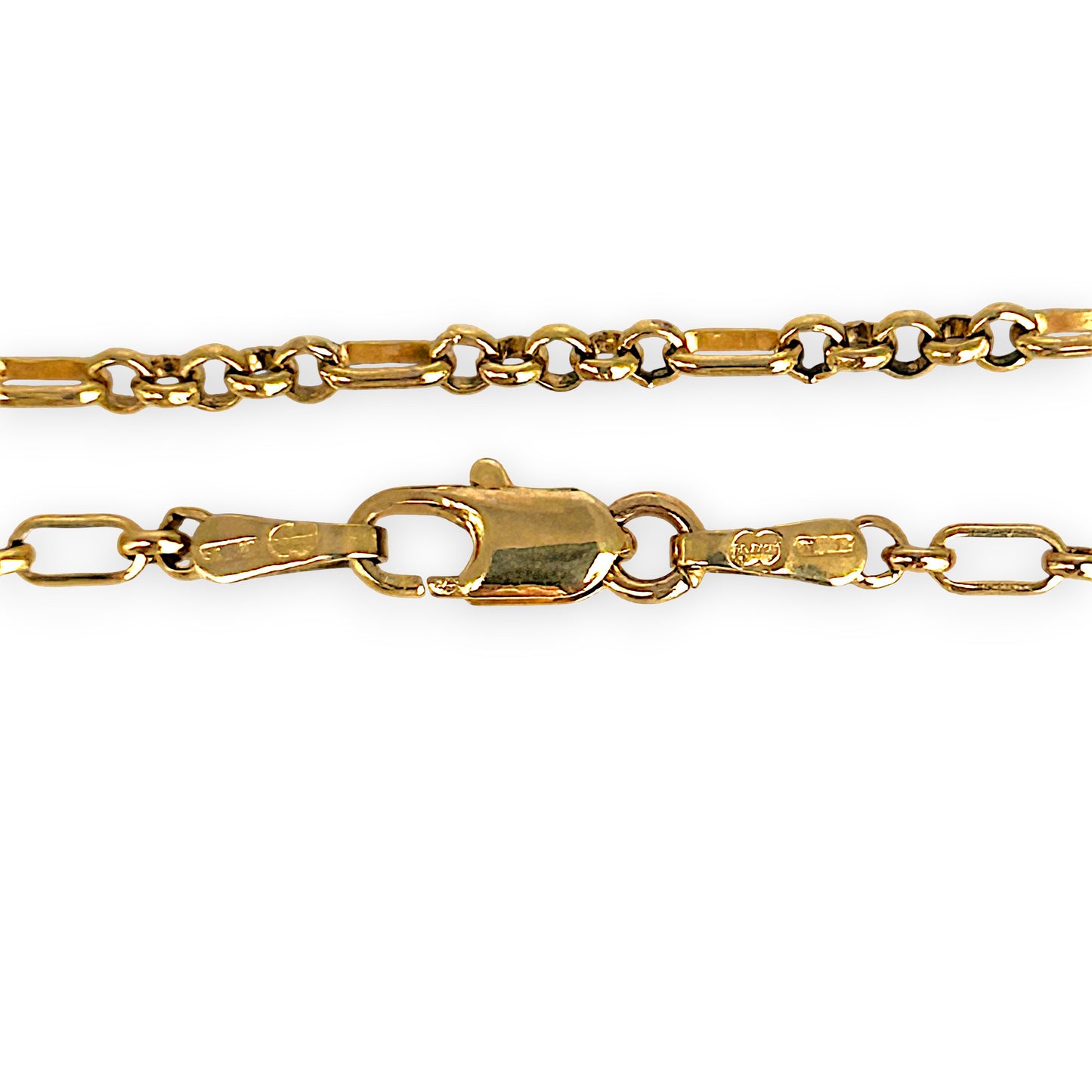 GOLD DEAL | 9ct (9K) Gold Peerless Paprclip Belcher 51cm Chain