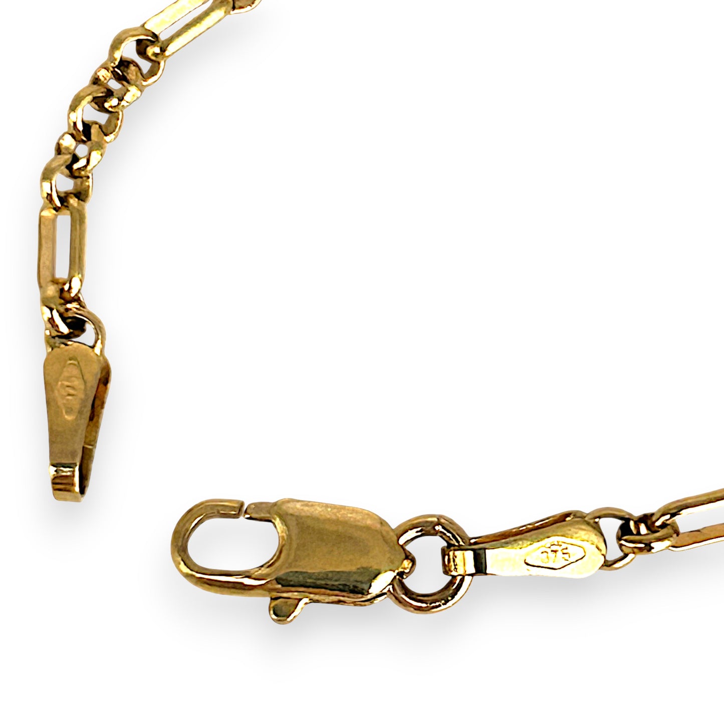 GOLD DEAL | 9ct (9K) Gold Peerless Paprclip Belcher 51cm Chain