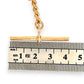 GOLD DEAL | 9ct (9K) Gold Hefty 47cm Chain & T Bar