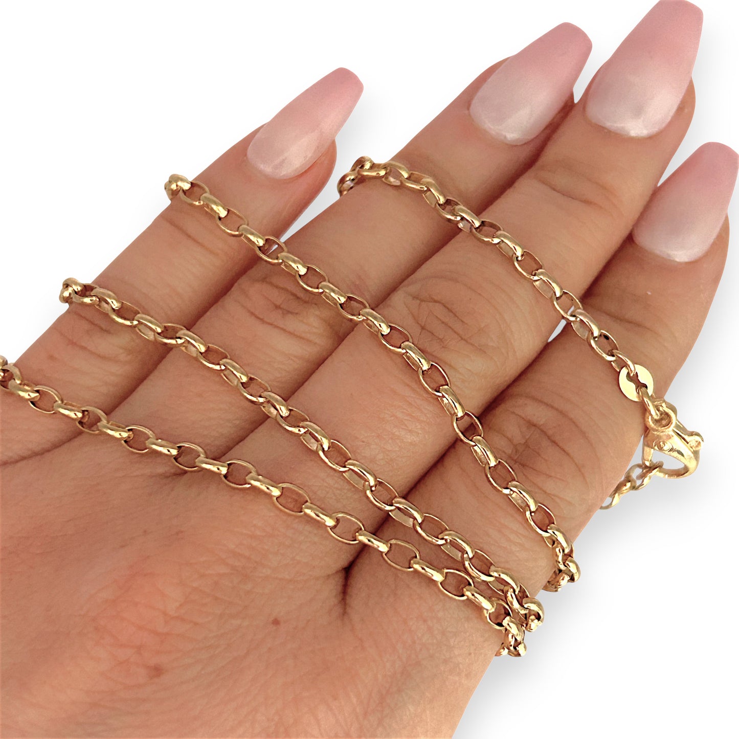 GOLD DEAL | 9ct (9K) Gold Timeless Belcher Chain 64cm x 2.5mm