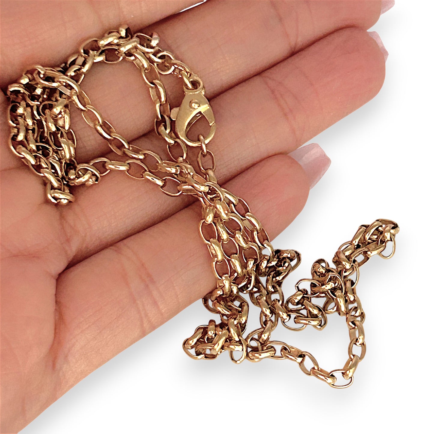 GOLD DEAL | 9ct (9K) Gold Timeless Belcher Chain 64cm x 2.5mm