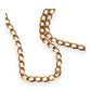 GOLD DEAL | 9ct (9K) Gold Refined Edge - Flat Curb Chain Refurbished 50cm x 2.0mm