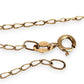 GOLD DEAL | 9ct (9K) Gold Golden Whisper - Oval Link Chain Refurbished 45cm