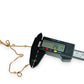 GOLD DEAL | 9ct (9K) Gold Beaded Soft Box Chain Length 44cm