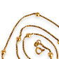 GOLD DEAL | 9ct (9K) Gold Beaded Soft Box Chain Length 44cm