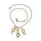 GOLD DEAL | 9ct Gold Eternity Circle Bib Necklace