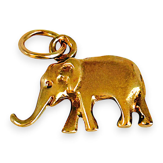 GOLD DEAL | 9ct Gold Elephant Charm / Pendant
