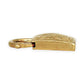 GOLD DEAL | 9K Gold Square Chunky Padlock