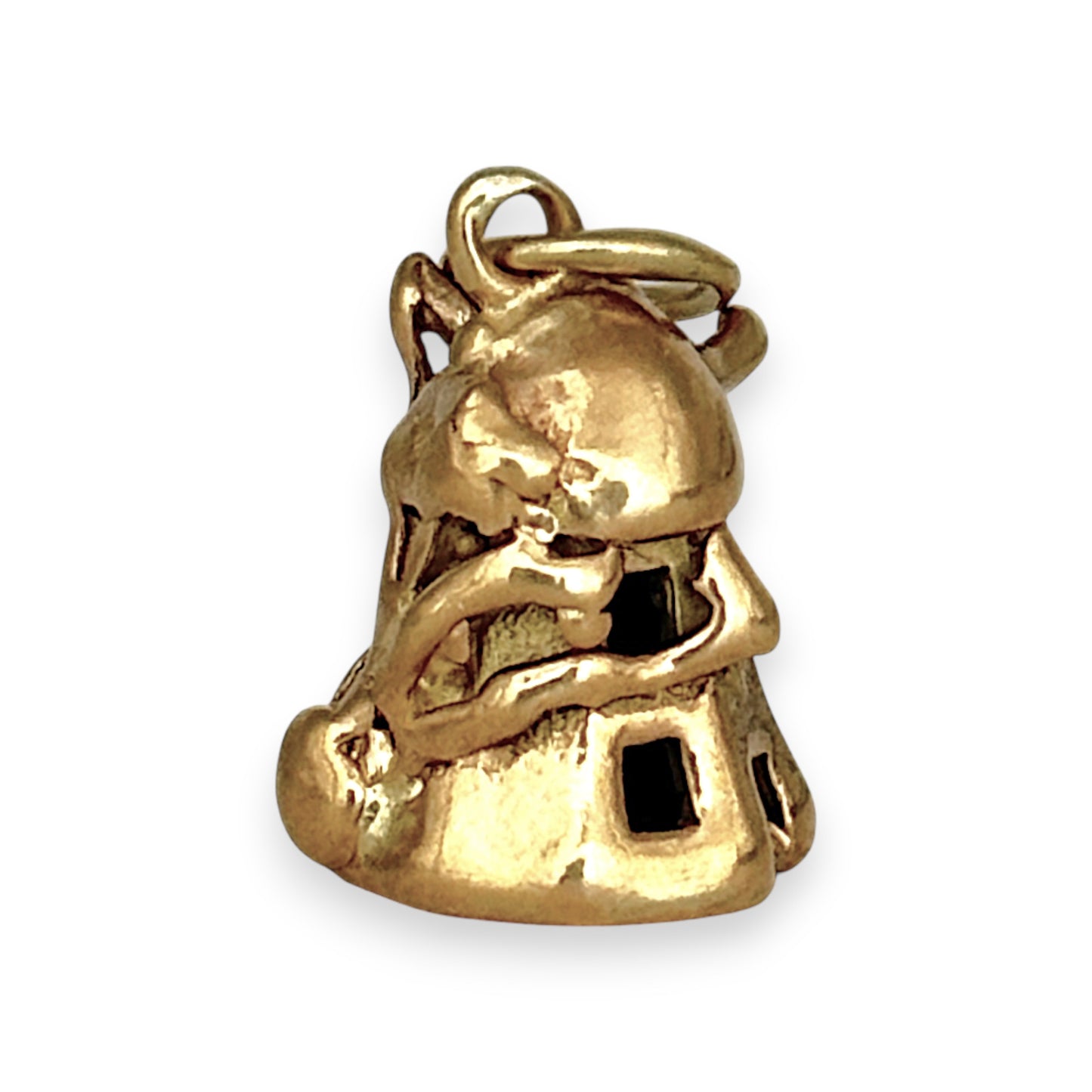 GOLD DEAL | 9ct (9K) old Vintage Lighthouse Charm/Pendant