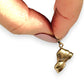 GOLD DEAL | 9ct Gold Boot Clock Charm / Pendant