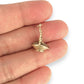 GOLD DEAL | 9ct (9K) Gold Cat in Basket Vintage Charm