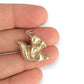 GOLD DEAL | 9ct (9K) Gold Vintage Squirrel Charm/Pendant