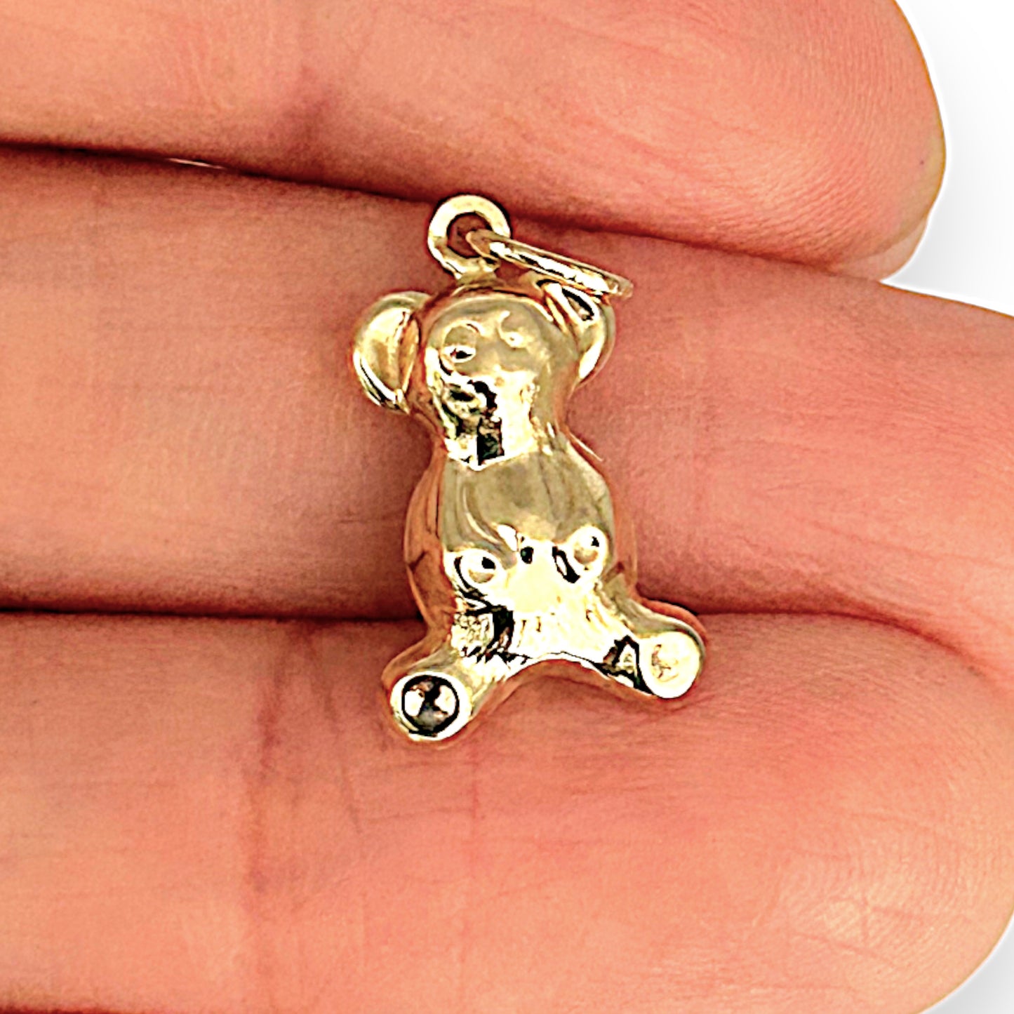 GOLD DEAL | 9ct (9K) Gold Snugglebear Charm / Pendant Refurbished