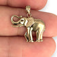 GOLD DEAL | 9ct (9K) Gold Tusked Elephant Pendant
