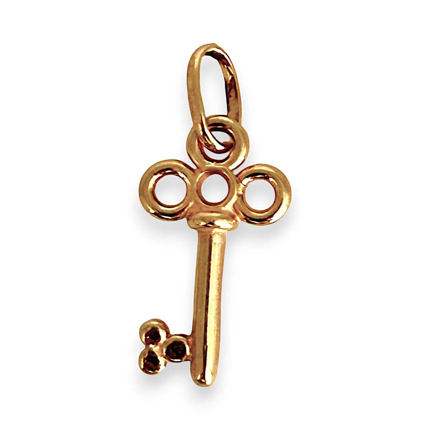 GOLD DEAL | 9ct (9K) Gold Vintage-Inspired Key Charm / Pendant Refurbished