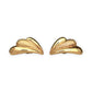 GOLD DEAL | 14ct (14K) Gold Refurbished Angel Wing Stud Earrings