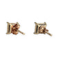 GOLD DEAL | 10K (10ct) Gold MICHAEL HILL 0.27 Carat TW Diamond Solitaire Stud Earrings
