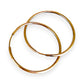 GOLD DEAL | 9ct (9K) Gold Minimalist Fine Sleeper Earrings 2cm
