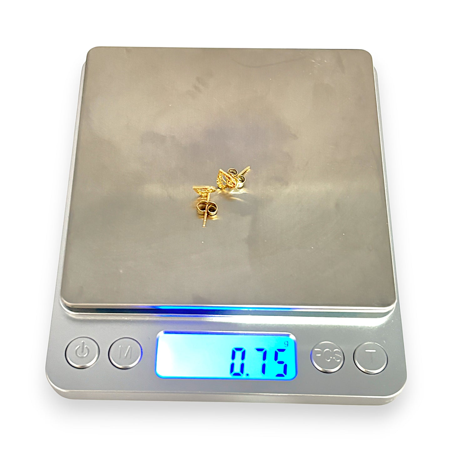 GOLD DEAL | 9ct Gold Heart Stud Earrings Earrings