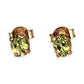GOLD DEAL | 9ct (9K) Gold Verde Meadowlight Stud Earrings - Refurbished