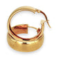 GOLD DEAL | 9ct (9K) Gold Bold GlowHoop Earrings 24.2mm x 7.9mm