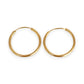 GOLD DEAL | 9ct (9K) Gold Minimalist Sleeper Earrings 18.8mm