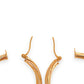 GOLD DEAL | 9ct (9K) Gold Bold Ripple Hoop Earrings 30.7mm