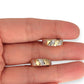 GOLD DEAL | 9ct (9K) Y/W Gold Dual Glow Hoop Earrings - Refurbished