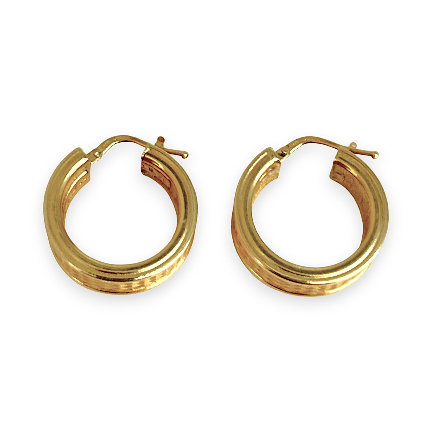 GOLD DEAL | 18ct (18K) Gold Graziella Hoop Earrings