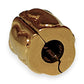 14K Gold Pandora Hearts Solid Gold Clip Charm. R # 1156