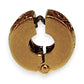 10K Gold Emma & Roe Pandora Solid Gold Clip Charm, R # 1157