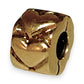 14K Gold Pandora Hearts Solid Gold Clip Charm. R # 1158