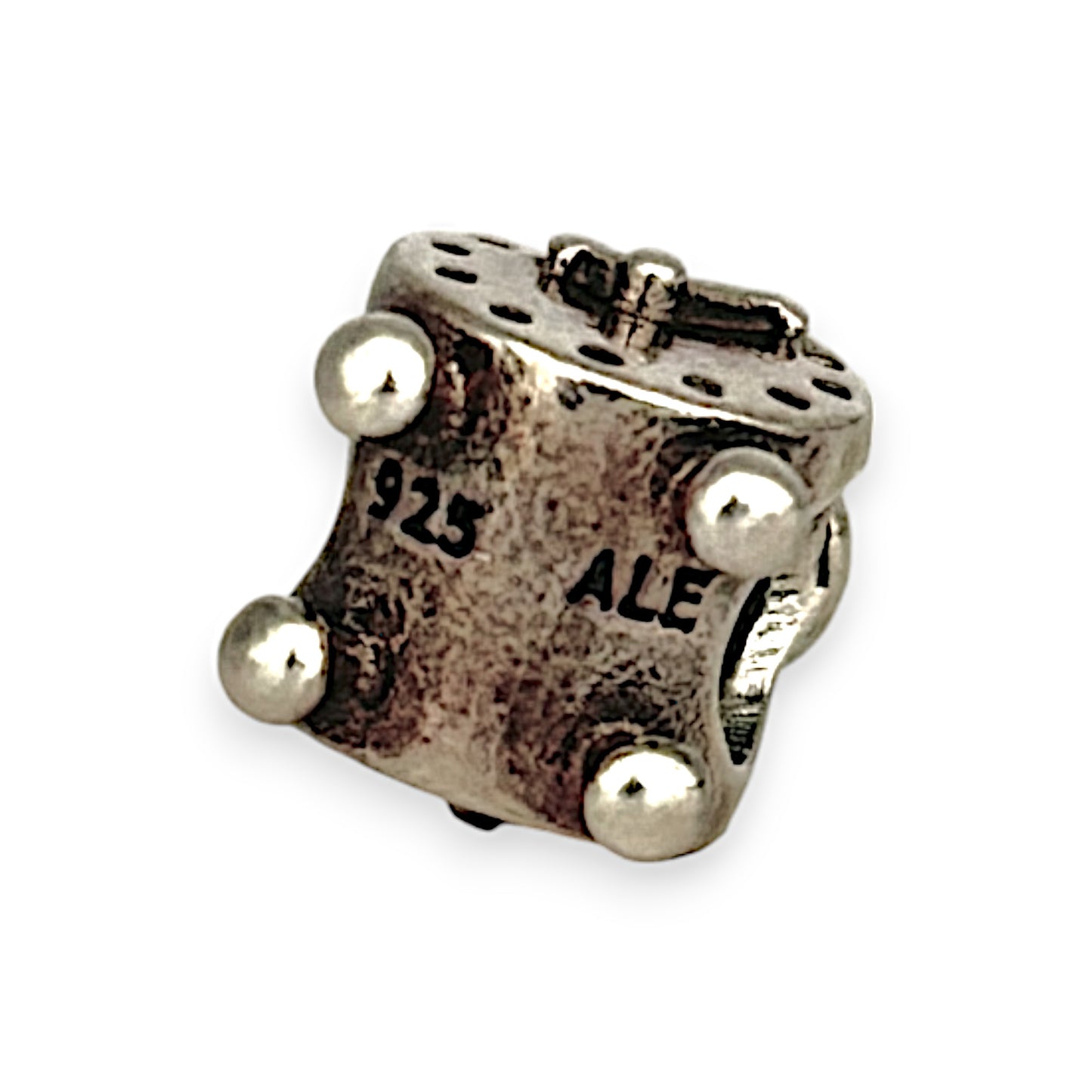 SILVER DEAL | Pandora Sterling Silver Charm - Alarm Clock