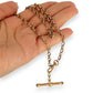 GOLD DEAL | 9ct (9K) Gold Vintage Luxe Belcher Chain with T Bar 44cm