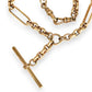 GOLD DEAL | 9ct (9K) Gold Prestige Figaro Chain T Bar, Stunning Investment. Valuation $9,000