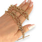 GOLD DEAL | 9ct (9K) Gold Prestige Figaro Chain T Bar, Stunning Investment. Valuation $9,000