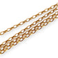 GOLD DEAL | 9ct (9K) Gold Refurbished Sweetheart Belcher Chain 42cm